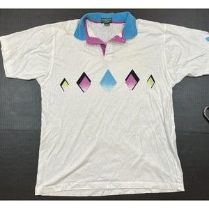 Vintage 90s Invitational by Arrow Golf / Polo Shirt Men's Large Paper Thin